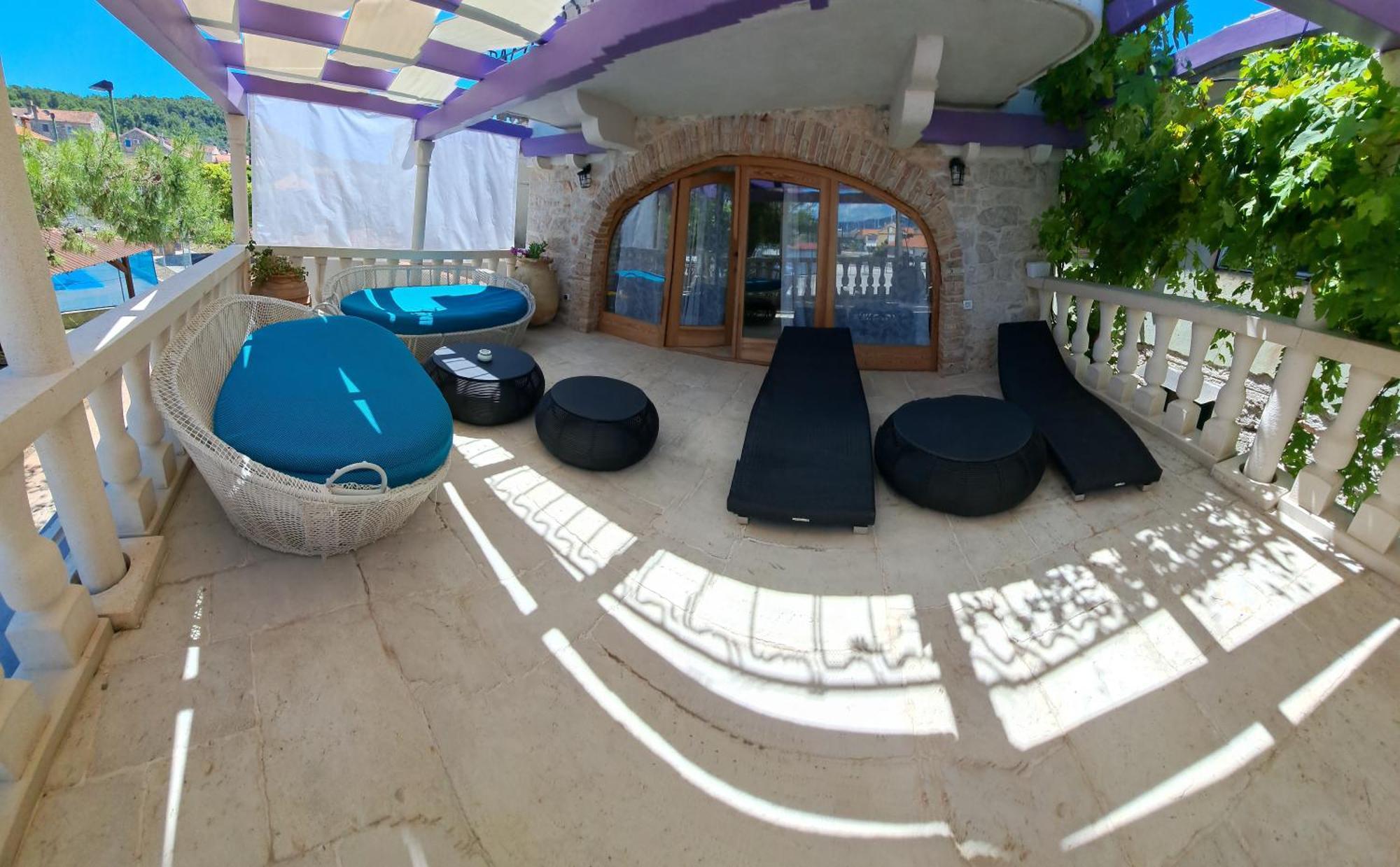 Apartmán Jardin Kapetanova Kuca Veli Iž Exteriér fotografie